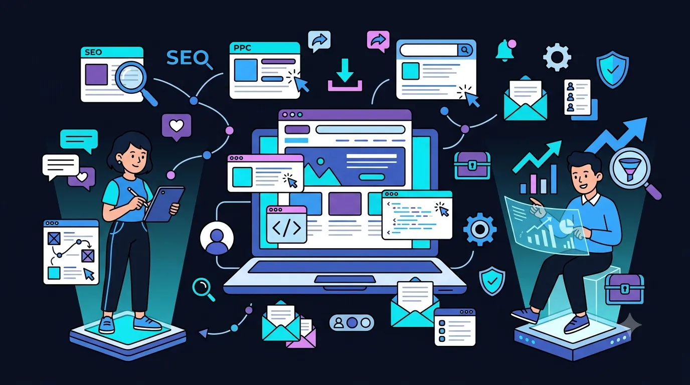 Digital Marketing Landing Page Design