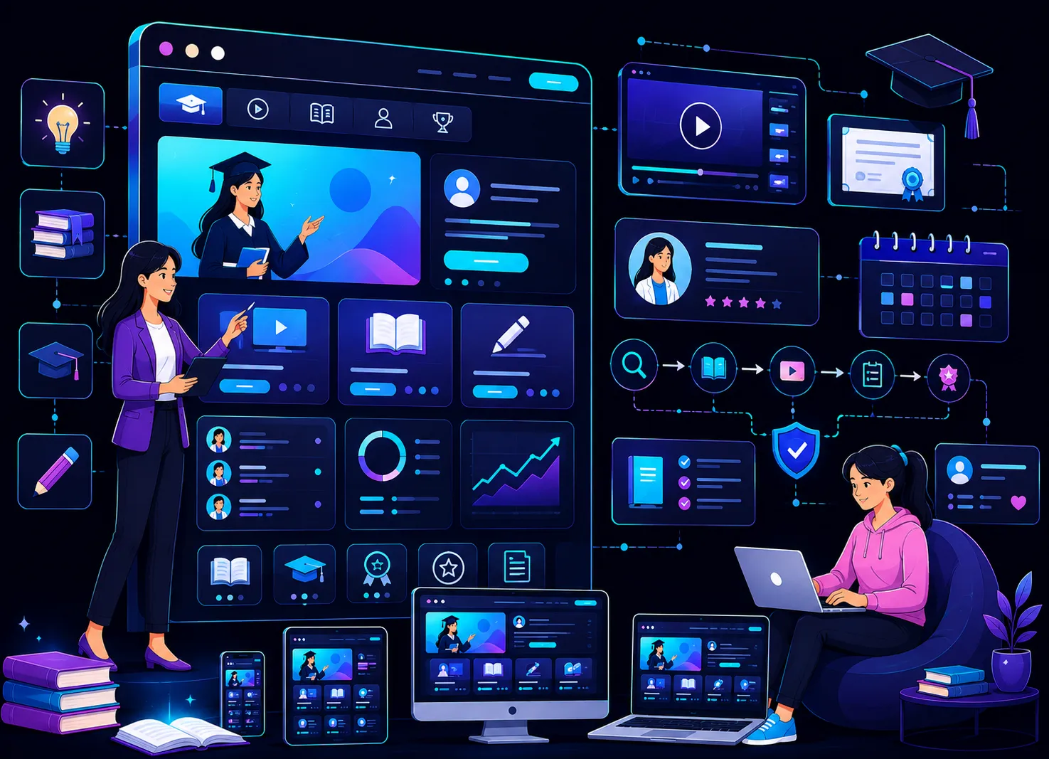 Education Landing Page Design
