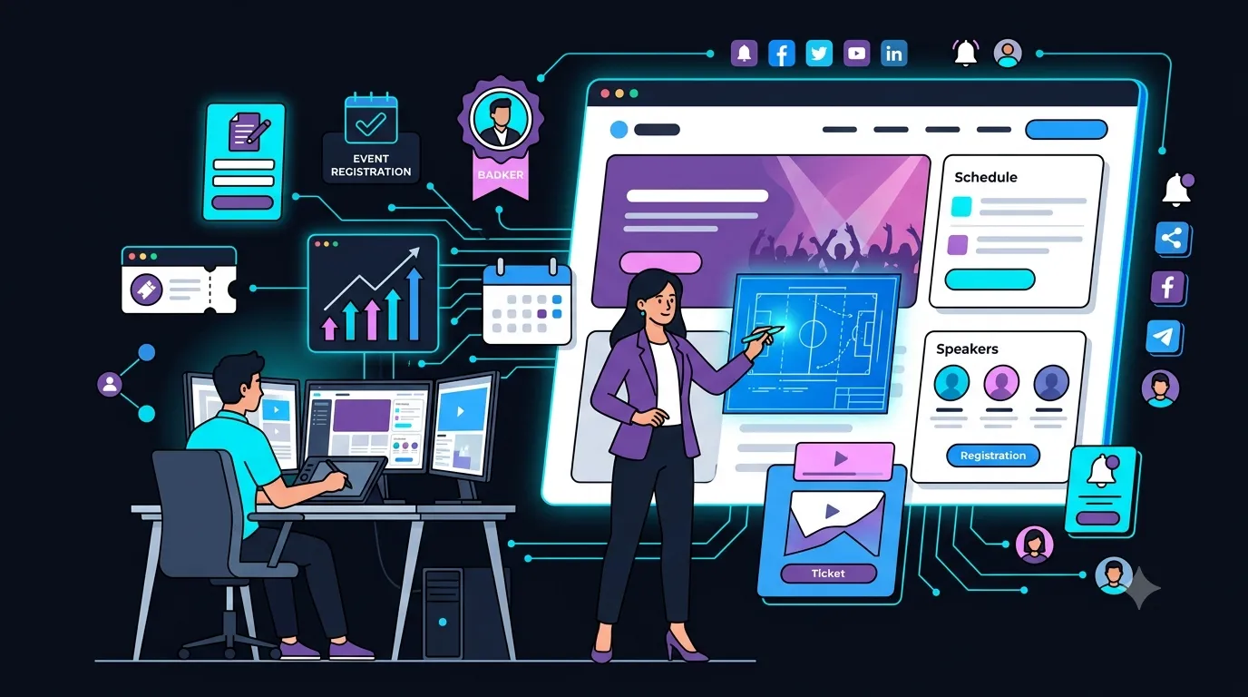 Event Landing Page Design
