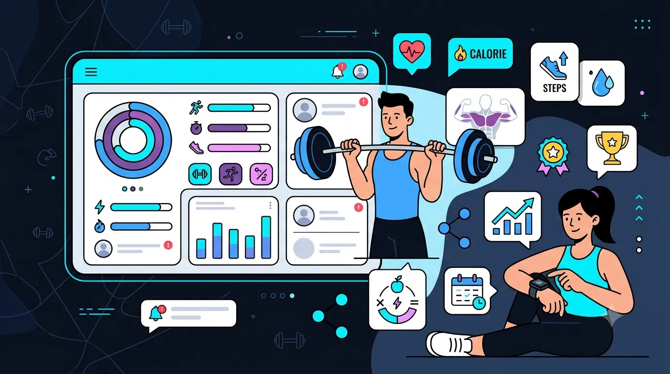 Fitness Landing Page Design