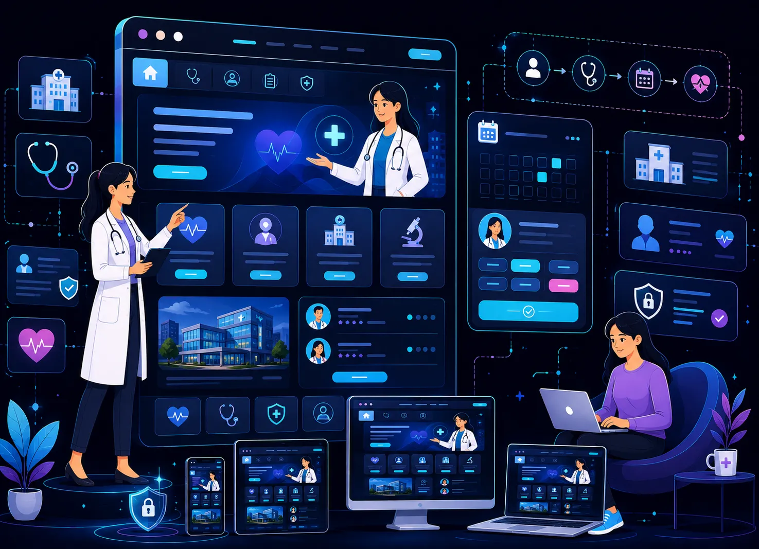 Healthcare / Medical Landing Page Design