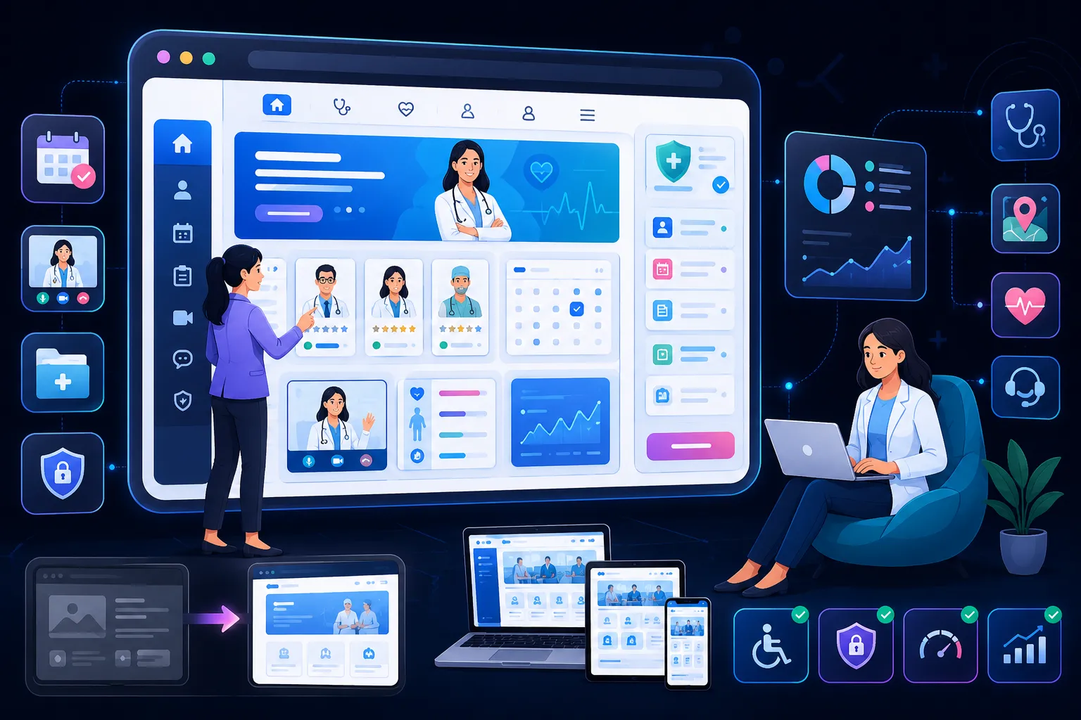Healthcare Website Redesign