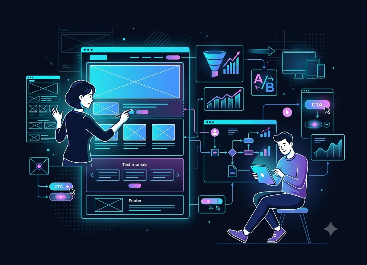 Landing Page UI UX Design