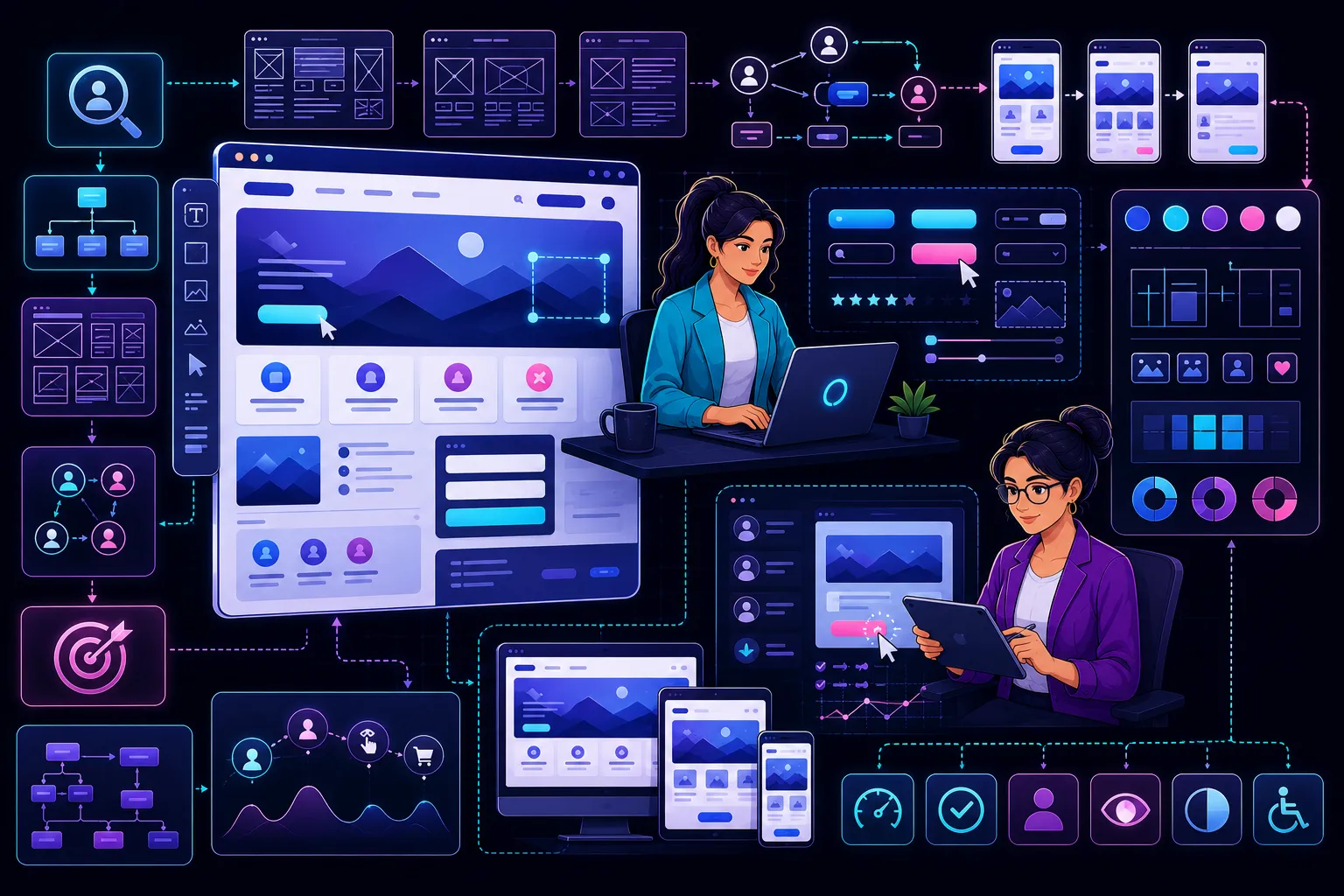UI/UX Design for Websites