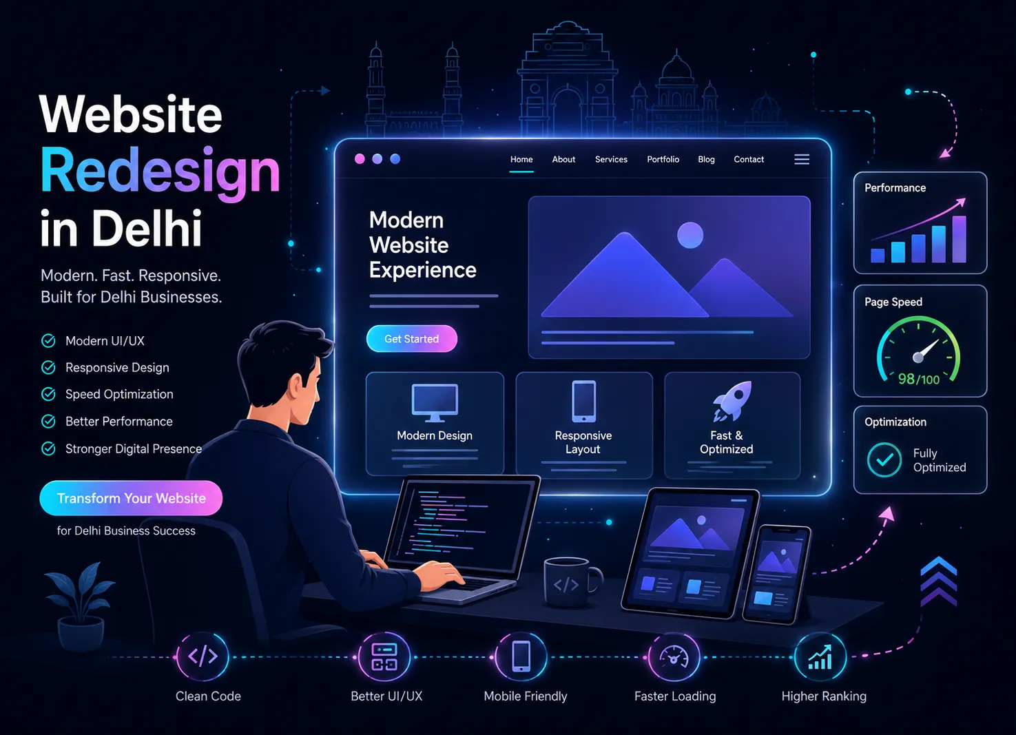 Website Redesign in Delhi