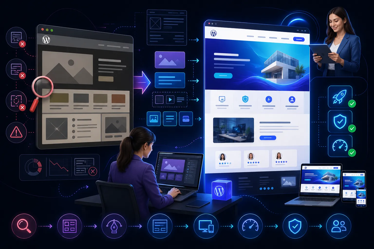 WordPress Website Redesign