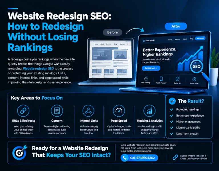 website redesign SEO