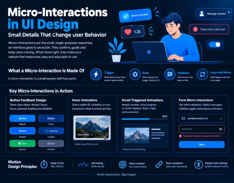 Micro-Interactions in UI Design